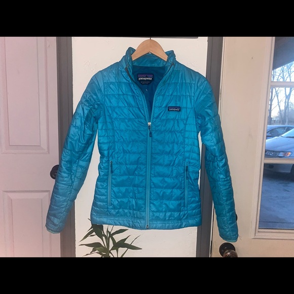 Patagonia Jackets & Blazers - Teal xs Patagonia nano puff down jacket